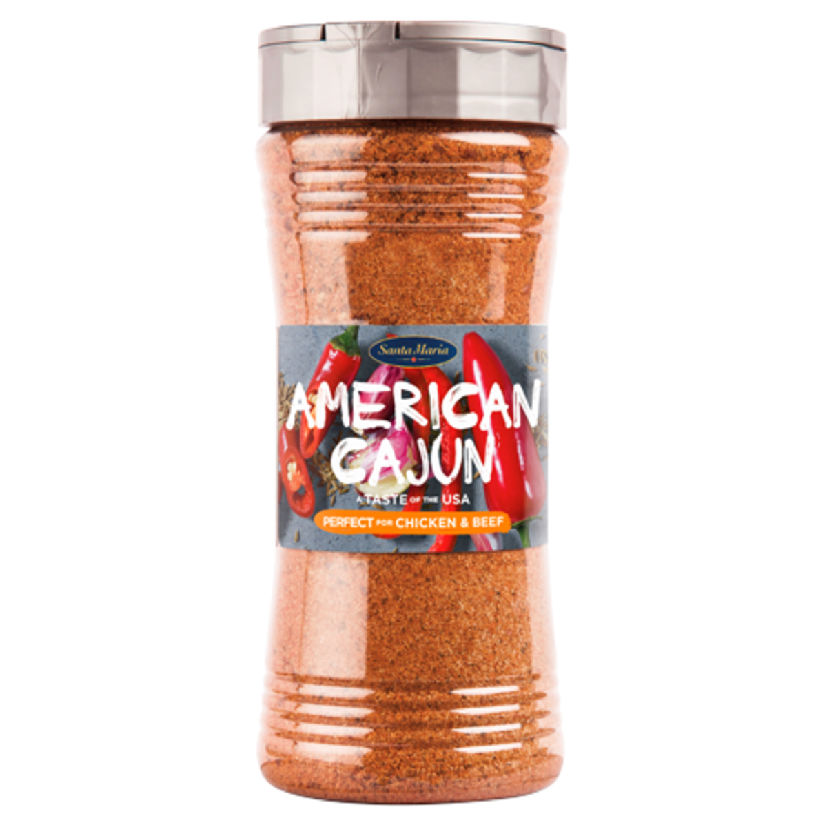 Стик коричневый. Santa Maria приправа Южная Америка каджун, 18 г. American Cajun. Fun food Spice Mix. Must pipar Santa Maria.
